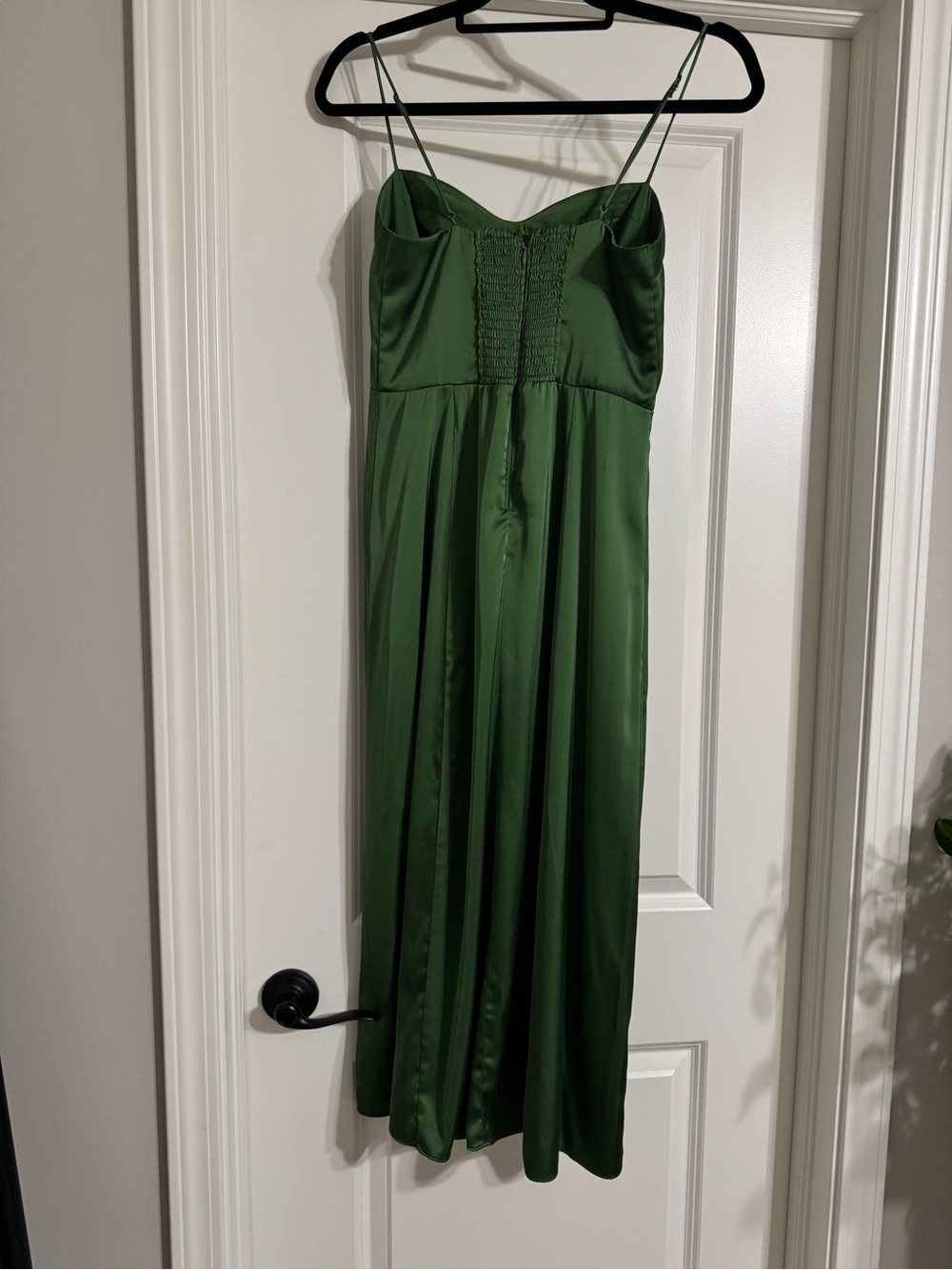Abercrombie Camille Midi Satin Dress - Picture 6 of 7